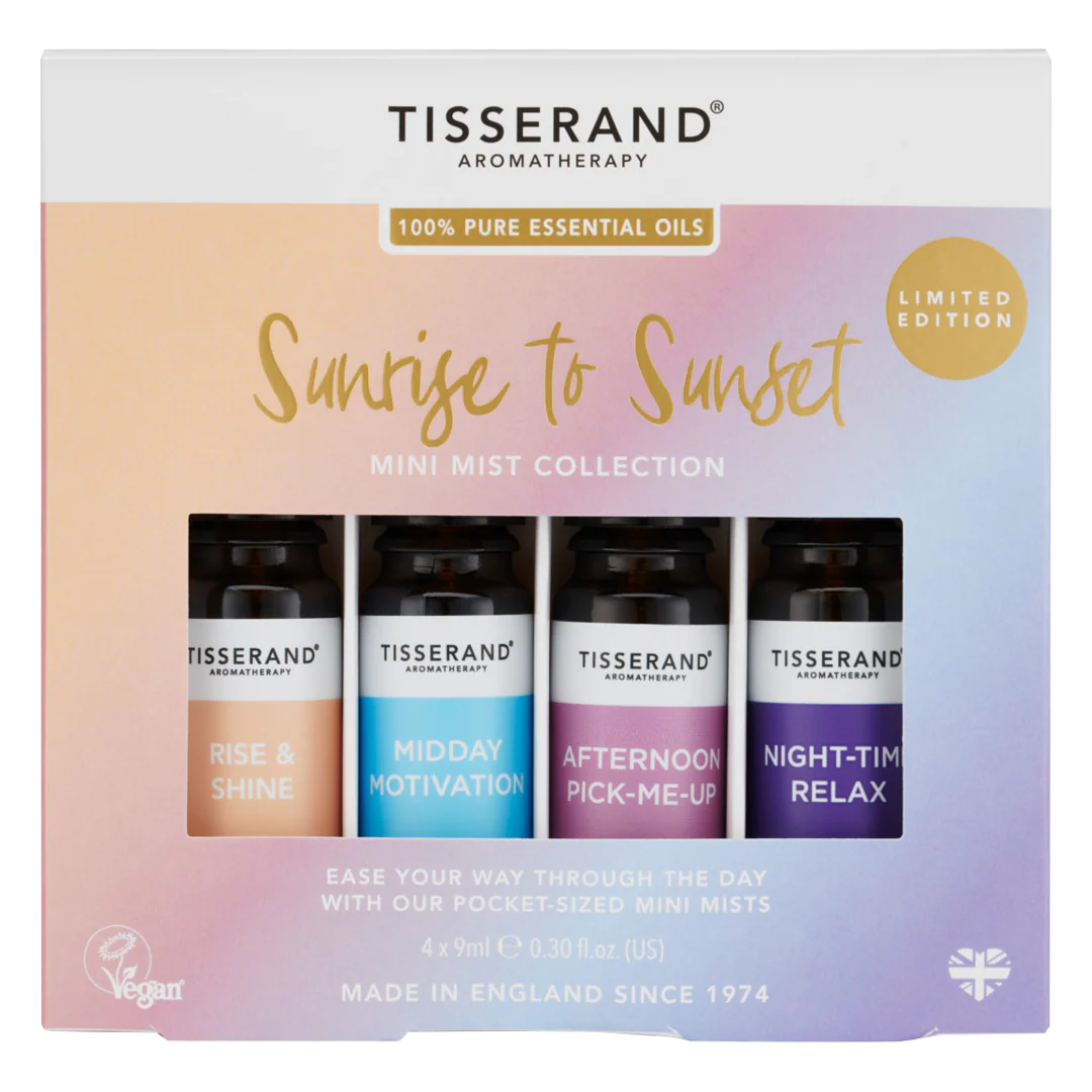 Tisserand Sunrise To Sunset Mini Mist Collection