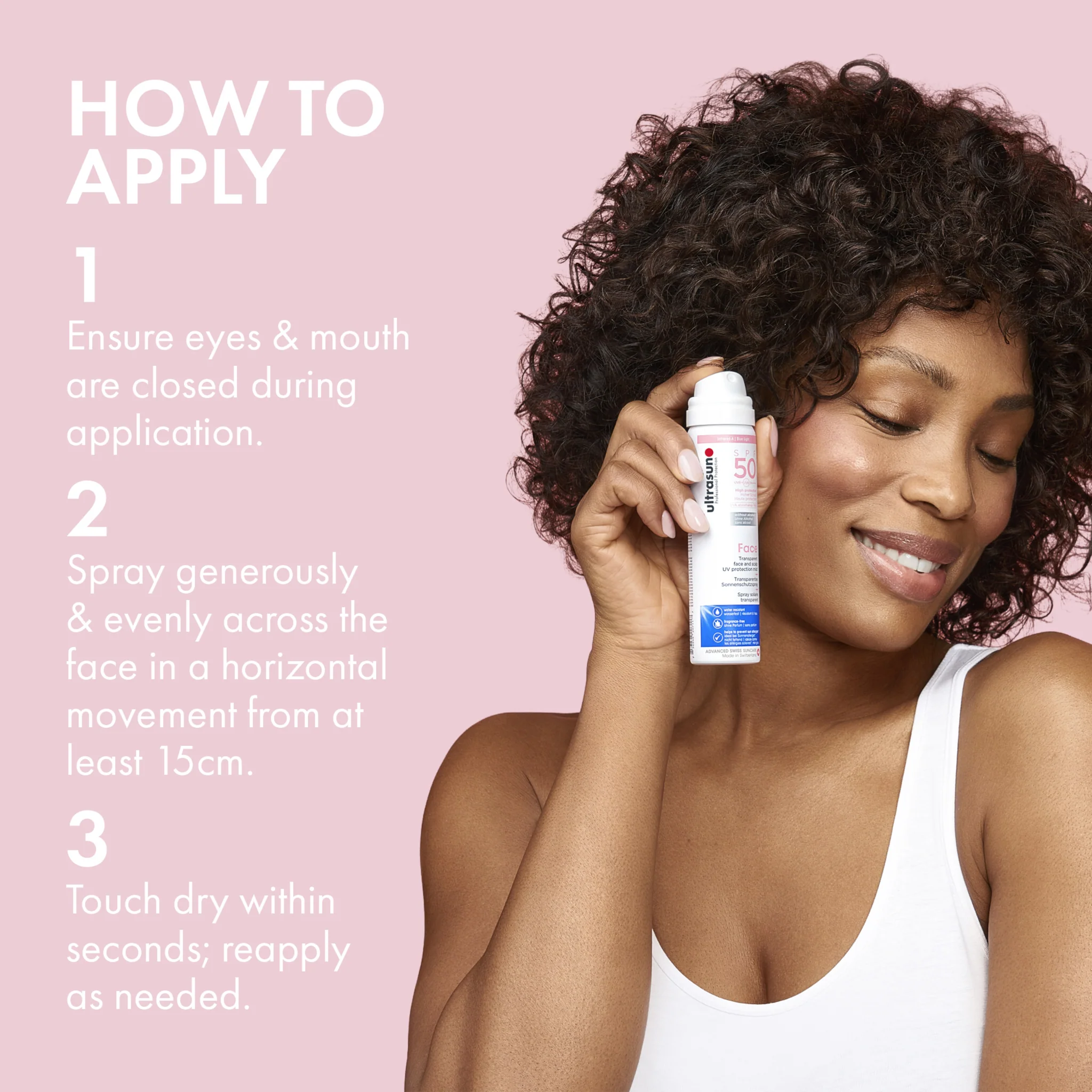 Ultrasun Face and Scalp UV Protection Mist SPF50 - Image 5