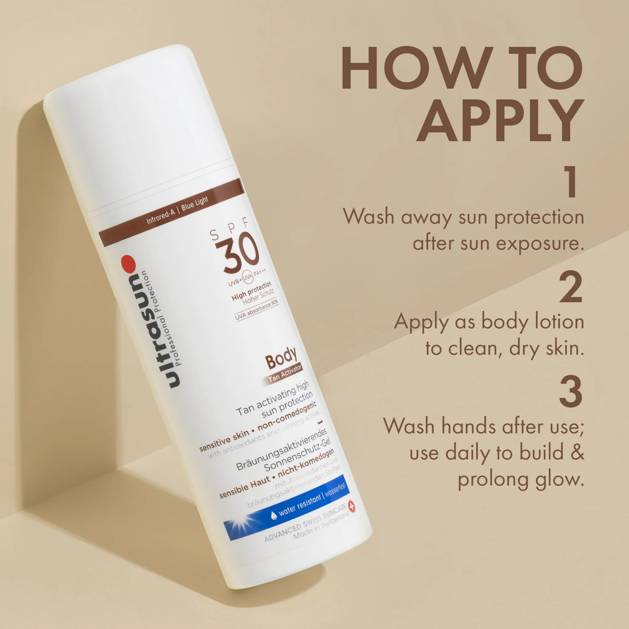 Ultrasun Tan Activator Body SPF30 - Image 6