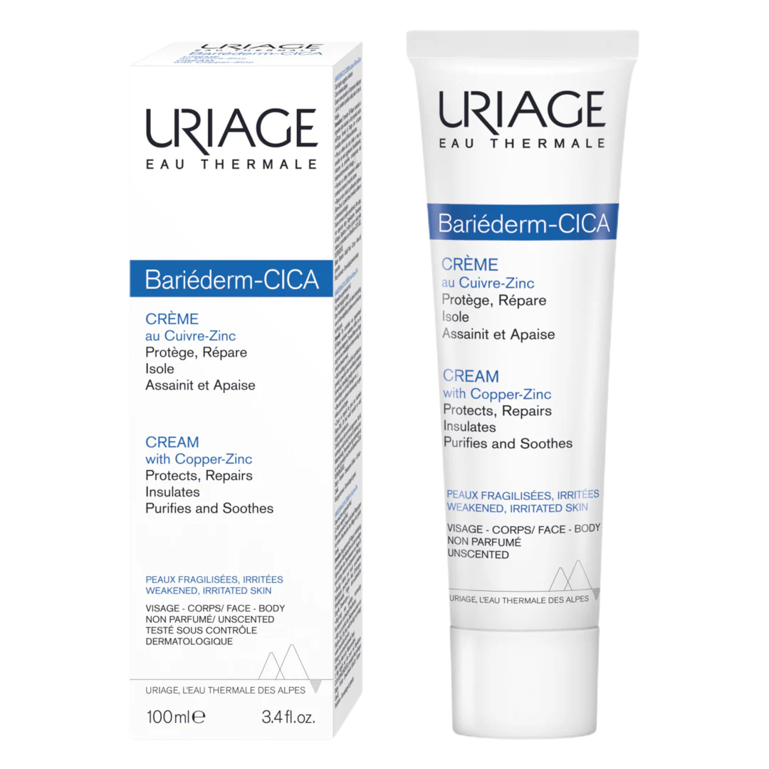 Uriage Bariederm Repairing Cica-Cream with Copper-Zinc - Image 2