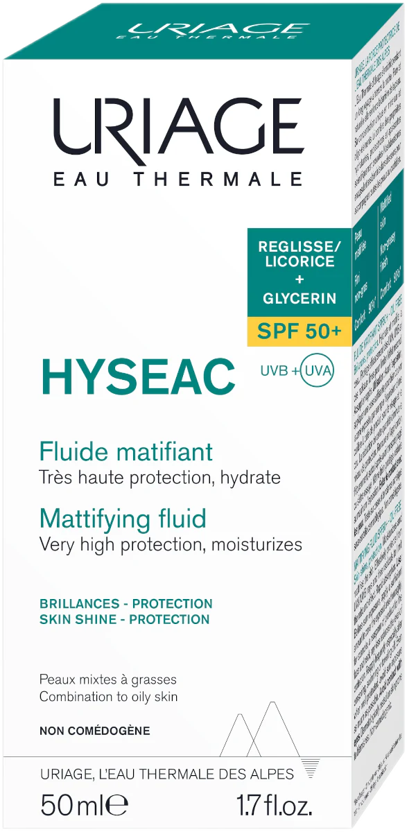 Uriage Hyseac Very High Protection Matifying Fluid SPF50+ - Image 2