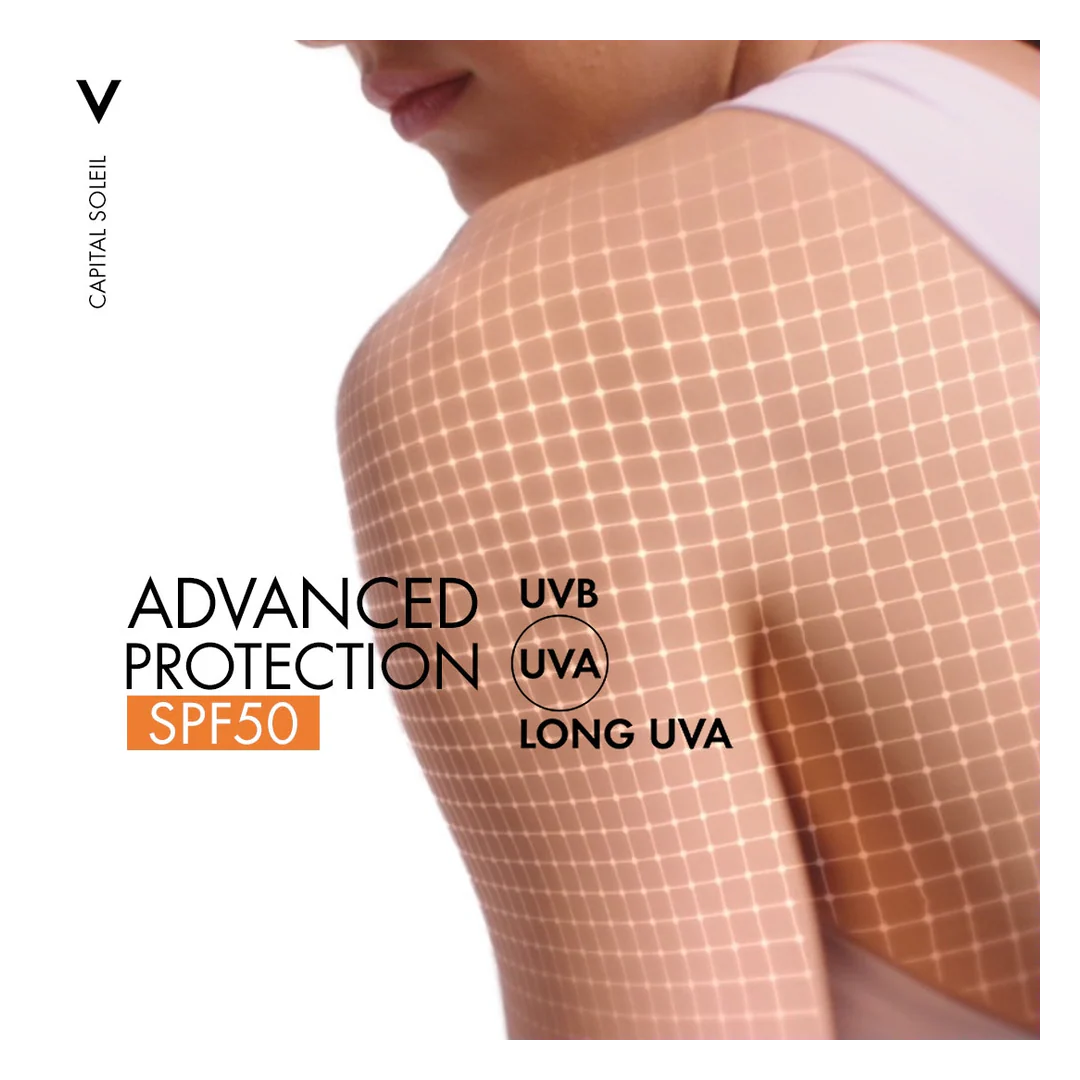 Vichy Capital Soleil Solar Protective Water Illuminating Tan SPF50 - Image 3