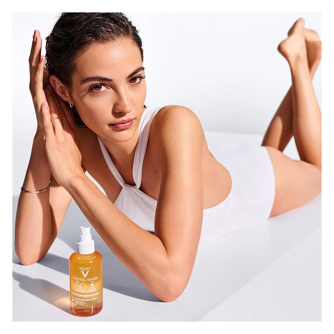 Vichy Capital Soleil Solar Protective Water Illuminating Tan SPF50 - Image 8