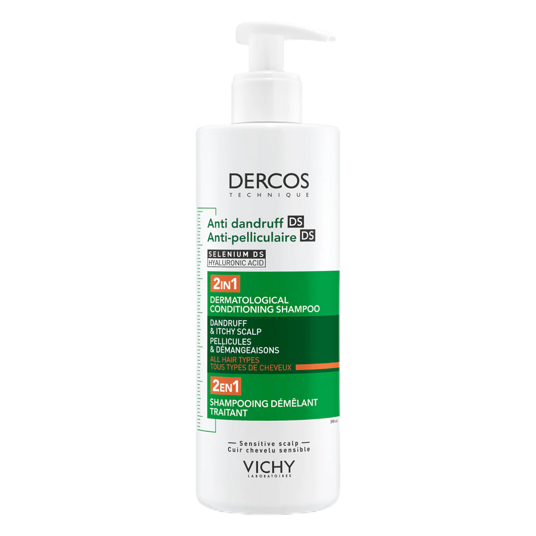 Vichy Dercos Anti-Dandruff 2in1 Dermatological Conditioning Shampoo - Image 9