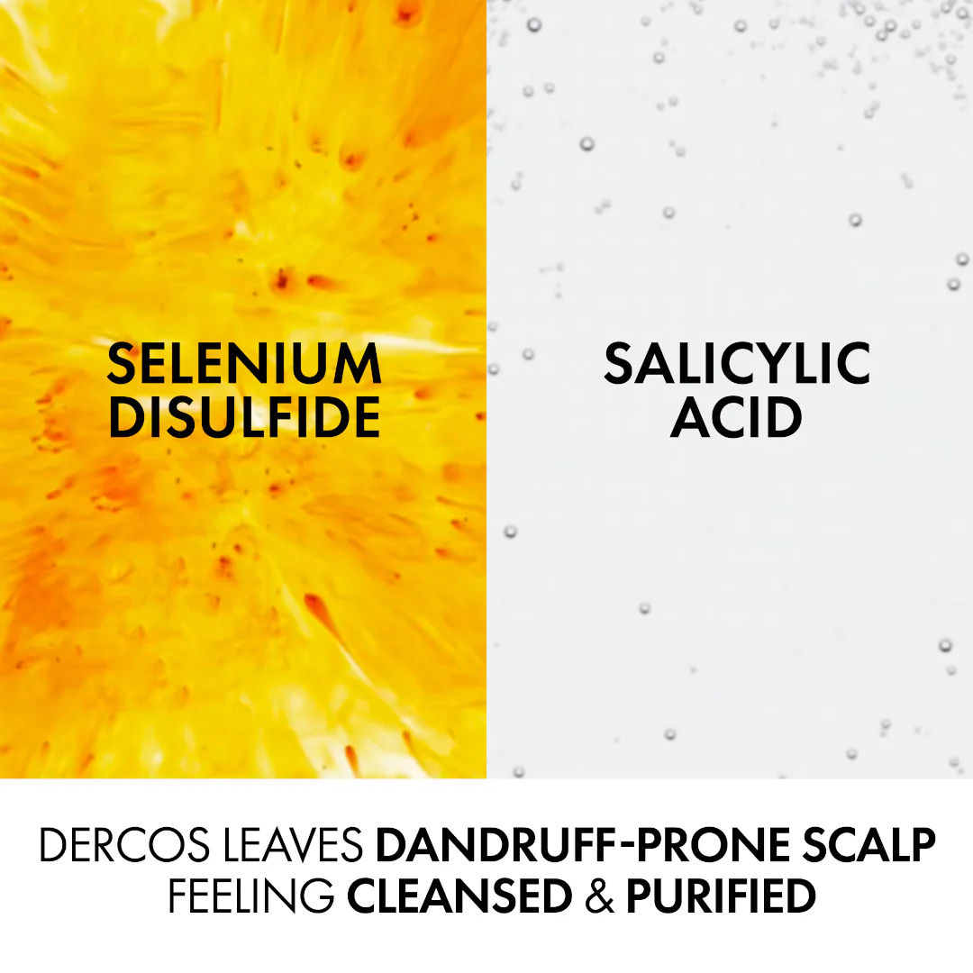 Vichy Dercos Anti-Dandruff Shampoo for Dry Hair Refill - Image 4
