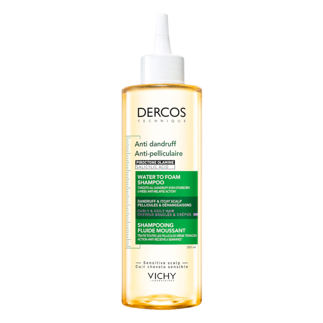 Vichy Dercos Anti Dandruff Water to Foam Shampoo