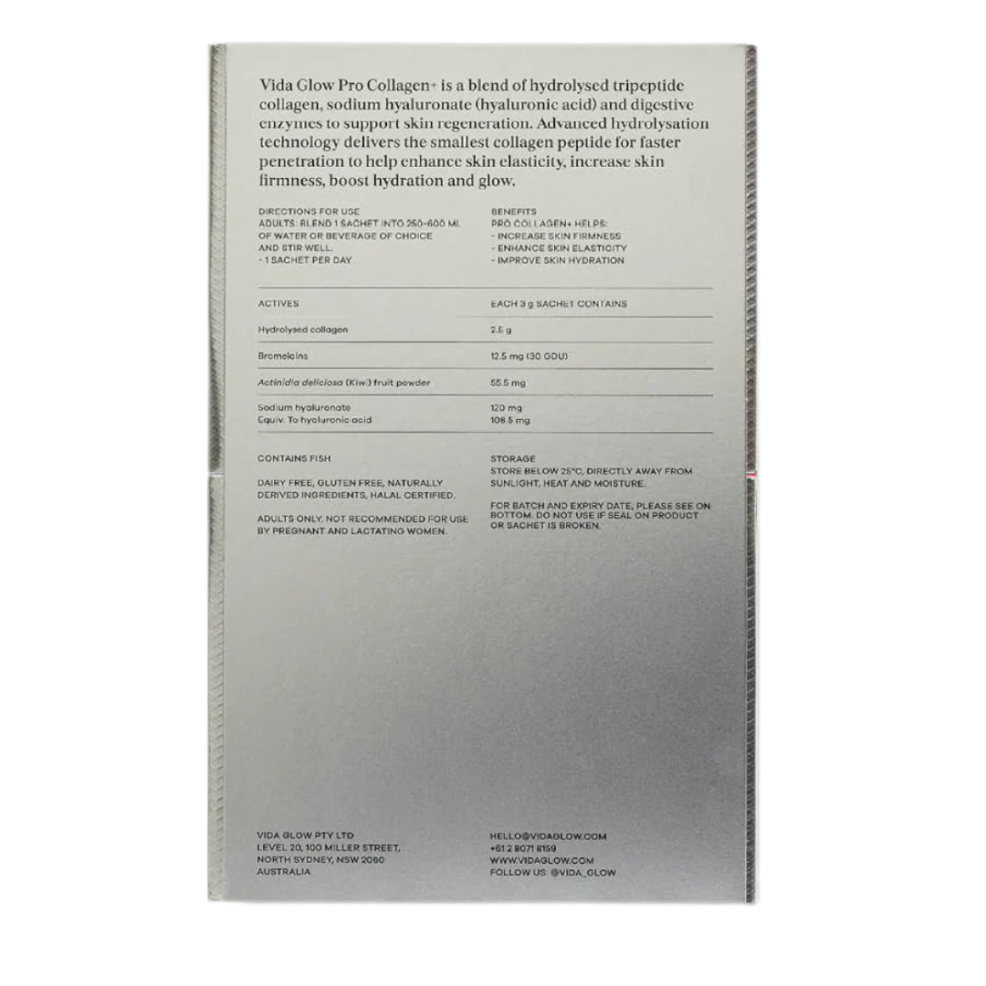 Vida Glow Pro Collagen+ Sachets - Original Flavour Bonus Set - Image 3